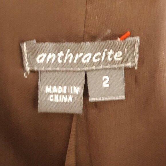 Anthracite Brown Metallic Blazer. 2 - Picture 5 of 6